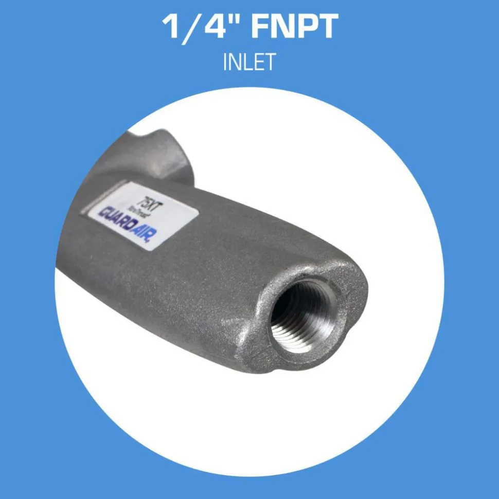 Air Blow Gun: Safety Extension Tube, Pistol Grip