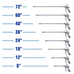Air Blow Gun: Safety Extension Tube, Pistol Grip