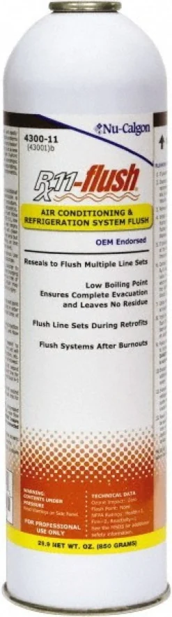 Air Conditioning & Refrigeration System Flush: 2 lb