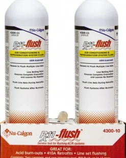 Air Conditioning & Refrigeration System Flush Kit: (E)-1,2-Dichloroethene, Butane, 1,1,1,3,3-Pentafluoro, Dimethyl Carbonate, Ethane, 1,1,1,2-Tetrafluoro & Pentane,1,1,1,2,2,3,4,5,5,5-Decafluoro, 2 lb