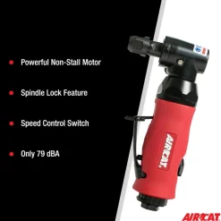 Air Die Grinder: 1/4" Collet, 1/4" Inlet