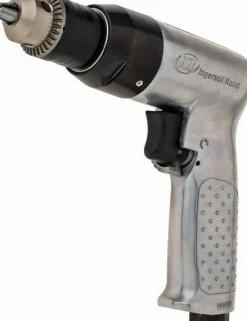 Air Drill: 3/8" Keyed Chuck, Reversible