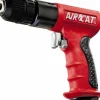 Air Drill: 3/8" Keyed & Keyless Chuck, Reversible