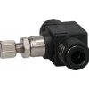 Air Flow Control Valve: In-Line, Tube, 5/16" Tube OD, 145 Max psi