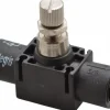 Air Flow Control Valve: In-Line, Tube, 3/8" Tube OD, 145 Max psi