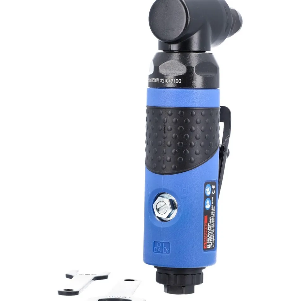 Air Handheld Disc Sander: 2'' Pad Dia, 22,000 RPM