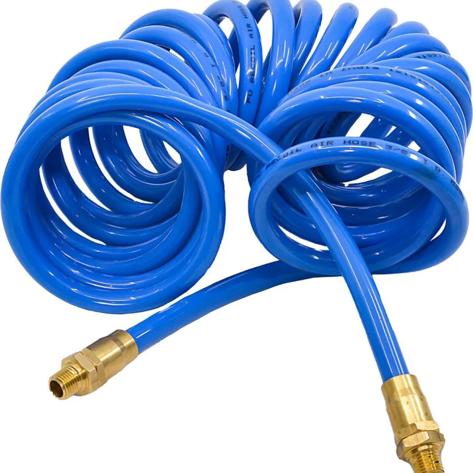 Air & Multi-Purpose Hose: Hose Type: Recoil Hose; Length Ft. (Feet): 25; Inside Diameter (Inch): 3/8