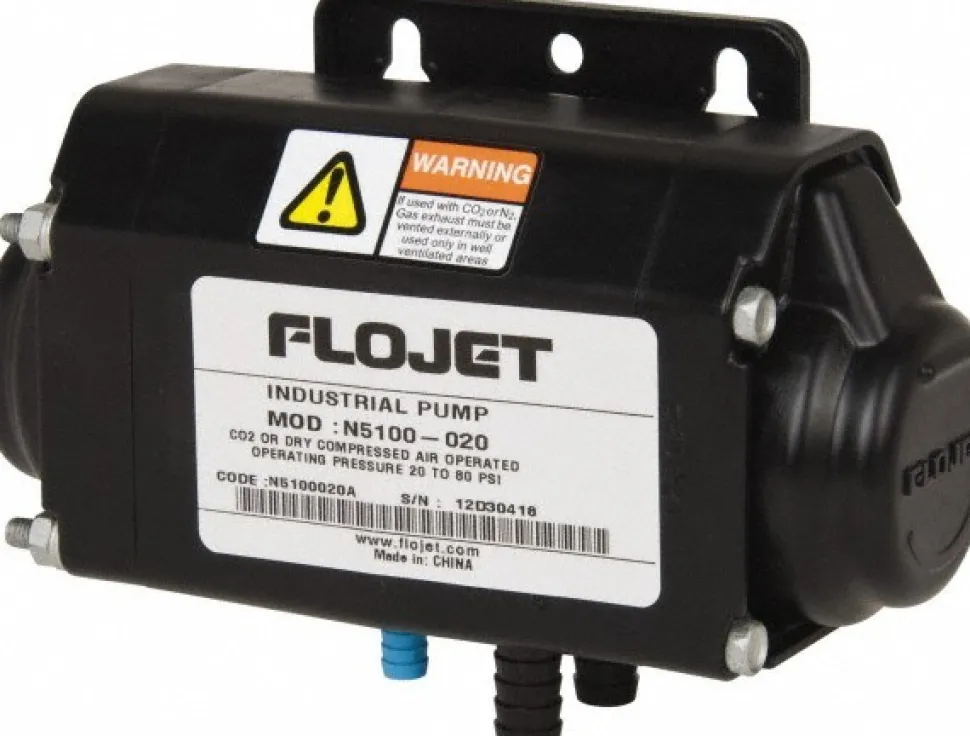 Air Operated Diaphragm Pump: 3/8" NPT, Acetal Coplymer Housing