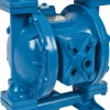 Air Operated Diaphragm Pump: 1" NPT, Aluminum Housing