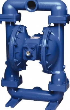 Air Operated Diaphragm Pump: 1-1/2" NPT, Aluminum Housing