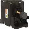 Air Operated Diaphragm Pump: 1/2" NPT, Polypropylene Housing