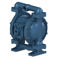 Air Operated Diaphragm Pump: 1" NPT, Aluminum Housing