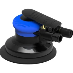Air Orbital Sander: Round, 5" Pad, 12,000 OPM
