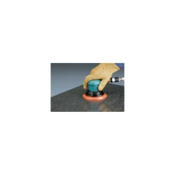 Air Orbital Sander: Round, 5" Pad, 12,000 OPM