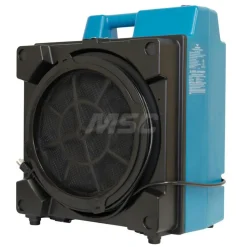 Air PurifierAir Scrubber: 600 CFM, NFR12 Outer Nylon Mesh, NFS16 Nylon Mesh, CF35 1.4” Activated Carbon, HEPA35 1.4” HEPA, NFR12 Outer Nylon Mesh, NFS16 Nylon Mesh, Carbon & HEPA, Blue, 21.6000