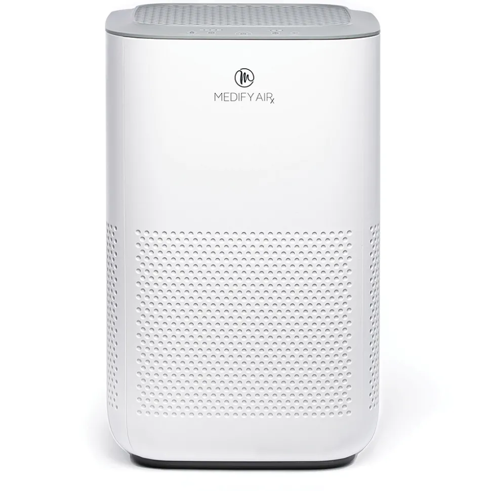 Air Purifier: H13 HEPA, White, 14.6000" High, 8.9000" Wide