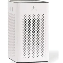 Air Purifier: H13 HEPA, White, 28.8000" High, 13.0000" Wide