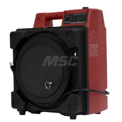 Air Purifier SystemNegative Air MachineAirbourne Air CleanerMini Air Scrubber with Built-In Power Outlets: 550 CFM, HEPA, Red, 18.9000