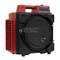 Air Purifier SystemNegative Air MachineAirbourne Air CleanerMini Air Scrubber with Built-In Power Outlets: 550 CFM, HEPA, Red, 18.9000