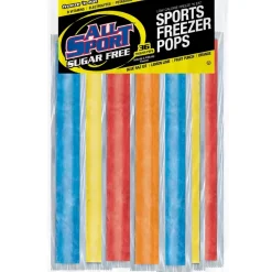 All Sport Freeze Pop: 3 oz Pouch, Blue Raz Ice, Fruit Punch, Orange & Lemon-Lime, Sugar Free, Frozen Liquid, Yields 3.00 oz