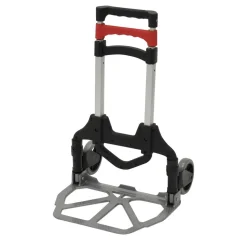 Aluminum Foldaway Hand Truck: 150 Lb. Capacity Silver