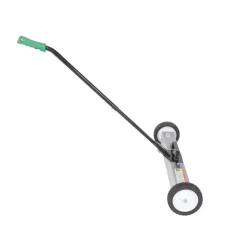Aluminum Magnetic Sweeper Handle Release: 32 In. x 34-5/8 In. x 31 In. 30 Lb. Capacity Silver