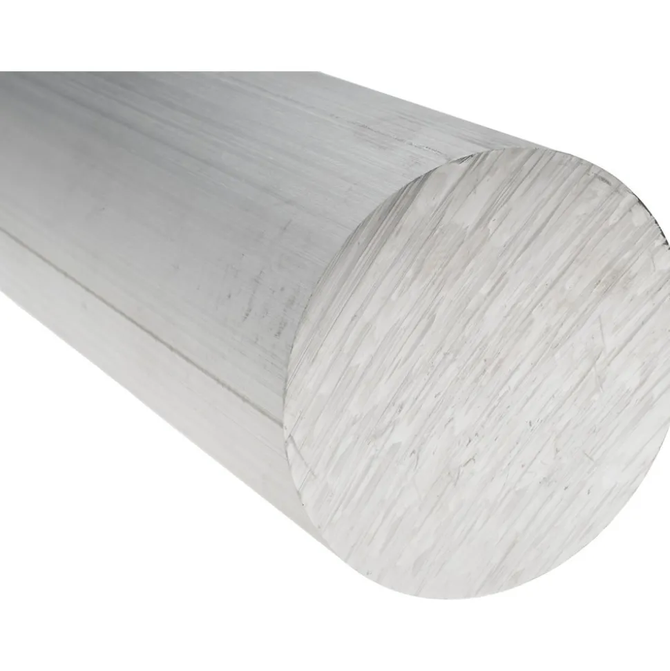 Aluminum Round Rod: 3/4" Dia, 72" Long, Alloy 6061-T6