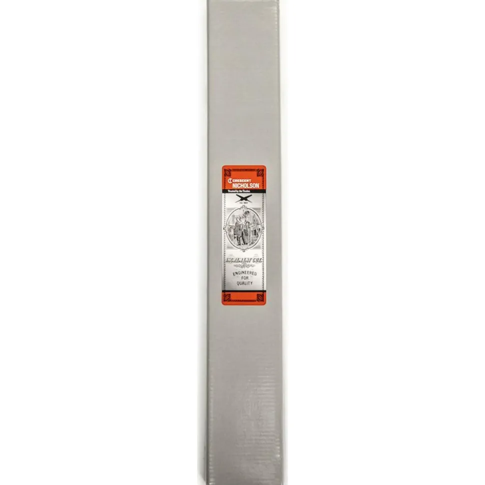 American-Pattern File: 12" Long, Half Round, Double