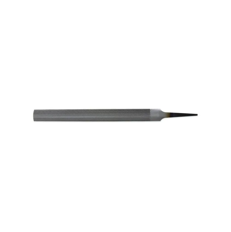 American-Pattern File: 8" Long, Half Round, Double