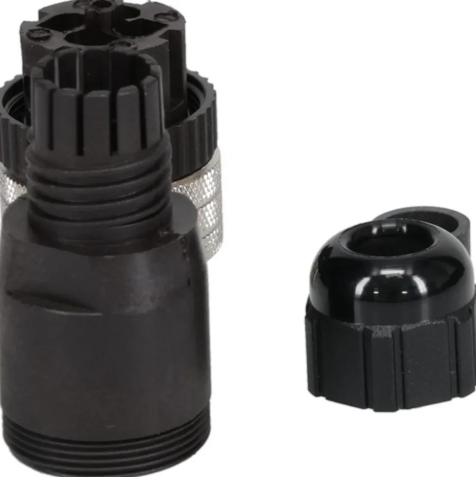 4 Amp, Female Straight Field Attachable Connector Sensor and Receptacle