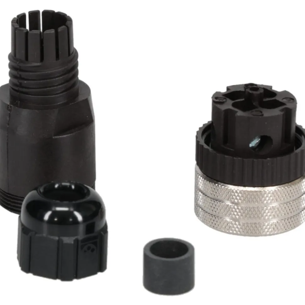 4 Amp, Female Straight Field Attachable Connector Sensor and Receptacle