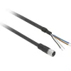 3 Amp, M12 4 Pin Female Straight Cordset Sensor and Receptacle
