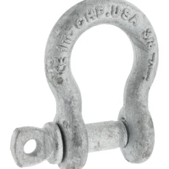 Anchor Shackle: Screw Pin, 2000 Working Load Limit