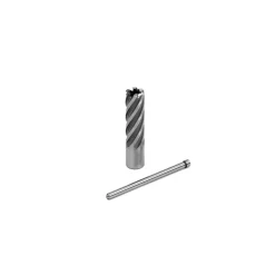 Annular Cutter: 27/64" Dia, 2" Cutting Depth, High-Speed Steel