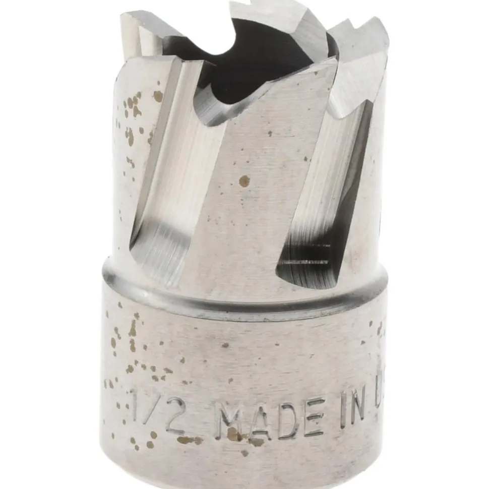 Annular Cutter: 1/2" Dia, 1/4" Depth of Cut, High Speed Steel