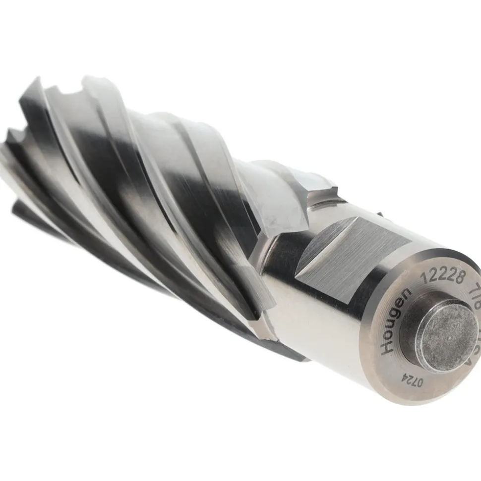 Annular Cutter: 7/8" Dia, 2" Depth of Cut, High Speed Steel