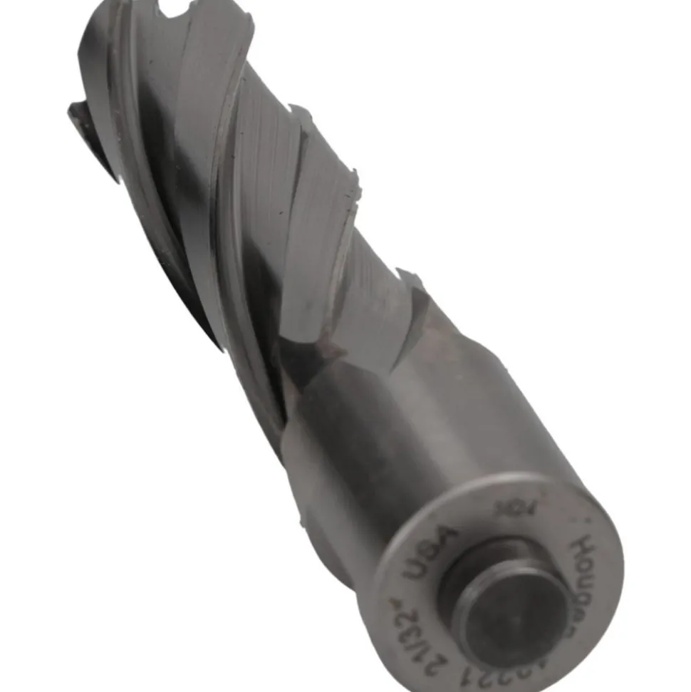 Annular Cutter: 21/32" Dia, 2" Depth of Cut, High Speed Steel