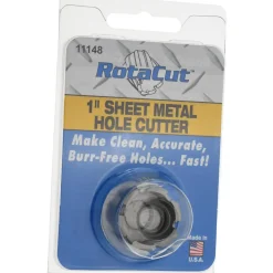 Annular Cutter: 1" Dia, 1/2" Depth of Cut, High Speed Steel