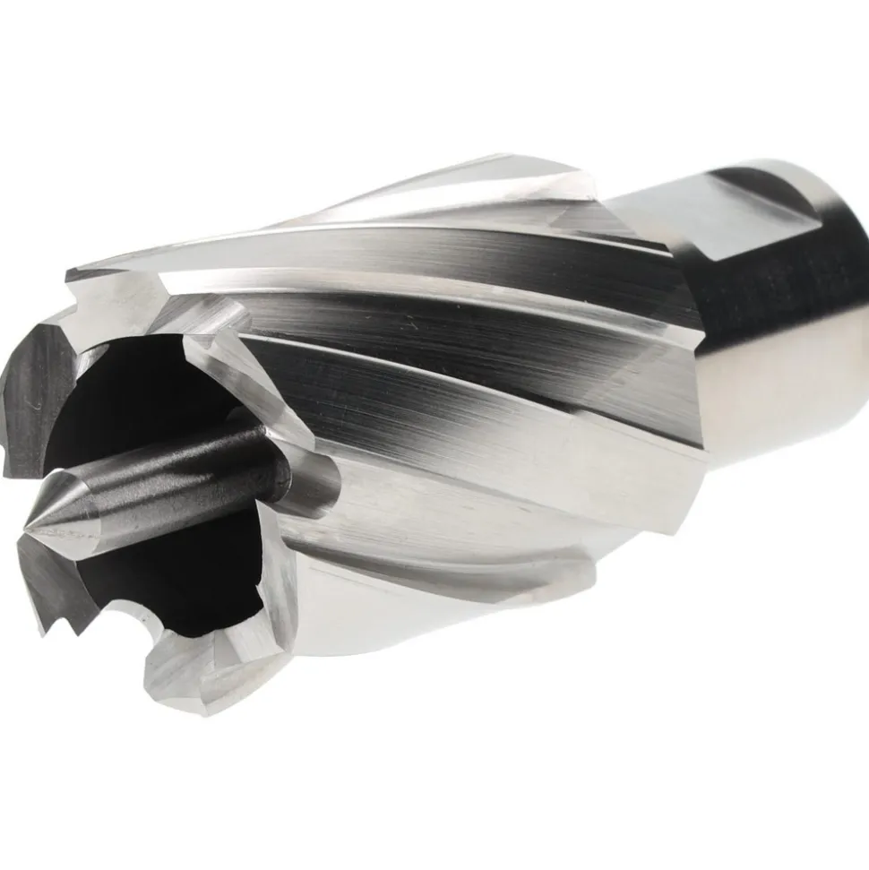 Annular Cutter: 1-1/8" Dia, 1" Depth of Cut, High Speed Steel