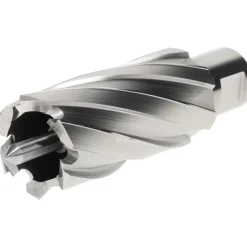 Annular Cutter: 1-1/8" Dia, 2" Depth of Cut, High Speed Steel