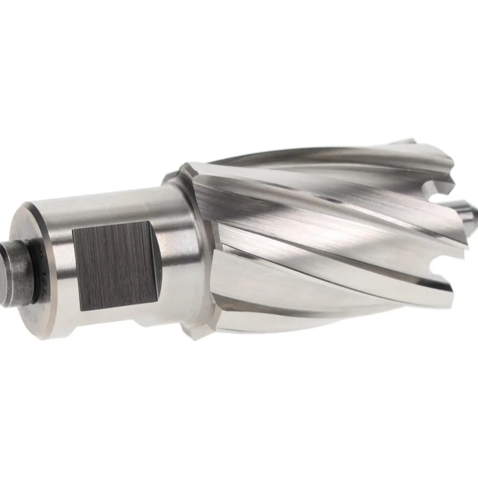 Annular Cutter: 1" Dia, 1" Depth of Cut, High Speed Steel