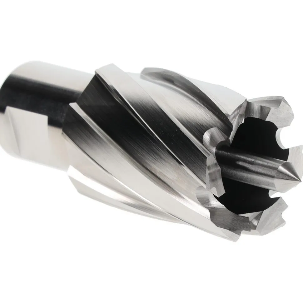 Annular Cutter: 1-1/16" Dia, 1" Depth of Cut, High Speed Steel