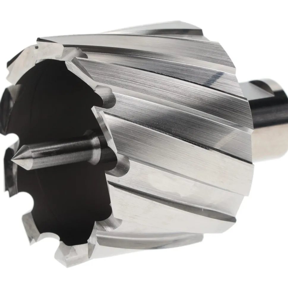 Annular Cutter: 2" Dia, 1" Depth of Cut, High Speed Steel