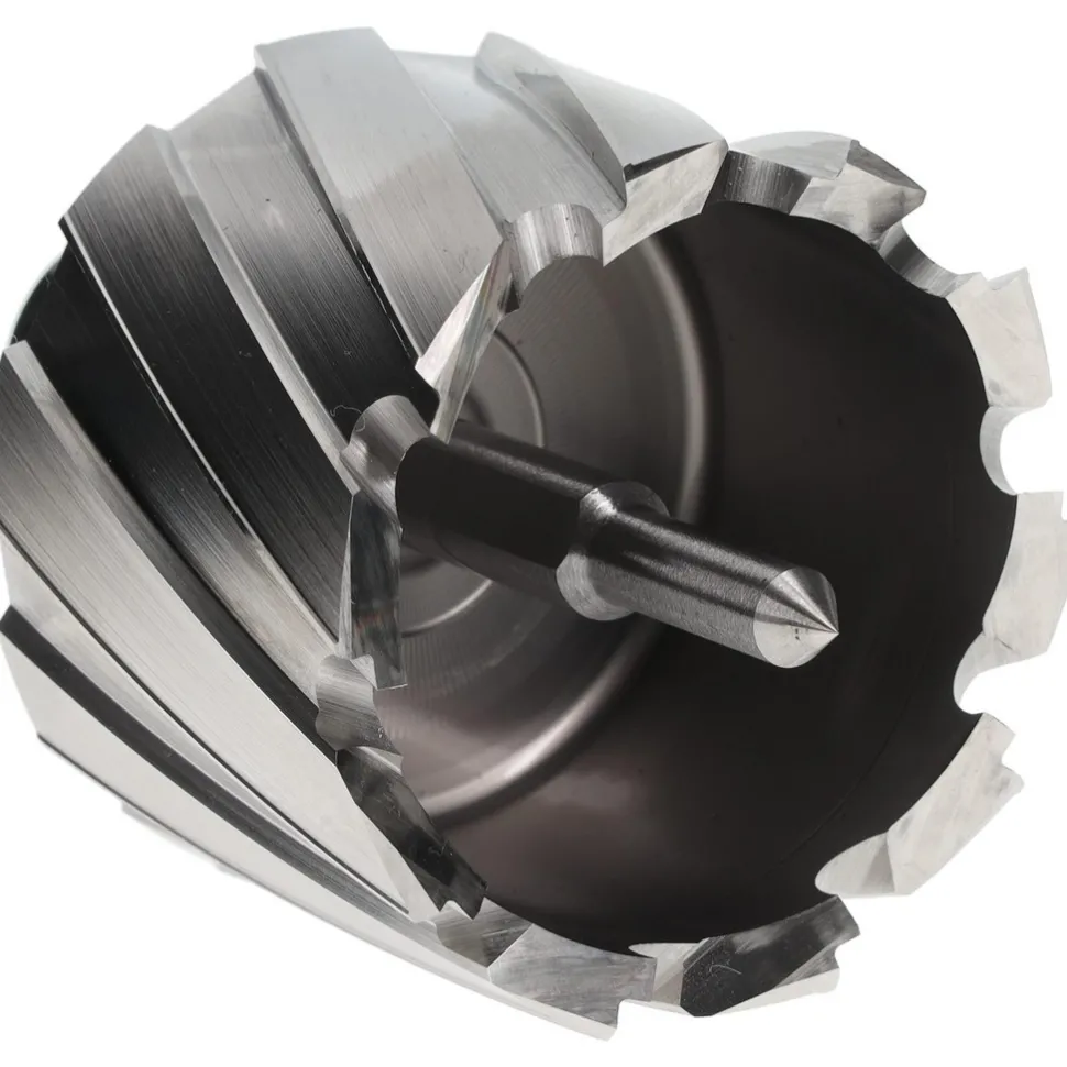 Annular Cutter: 2" Dia, 1" Depth of Cut, High Speed Steel