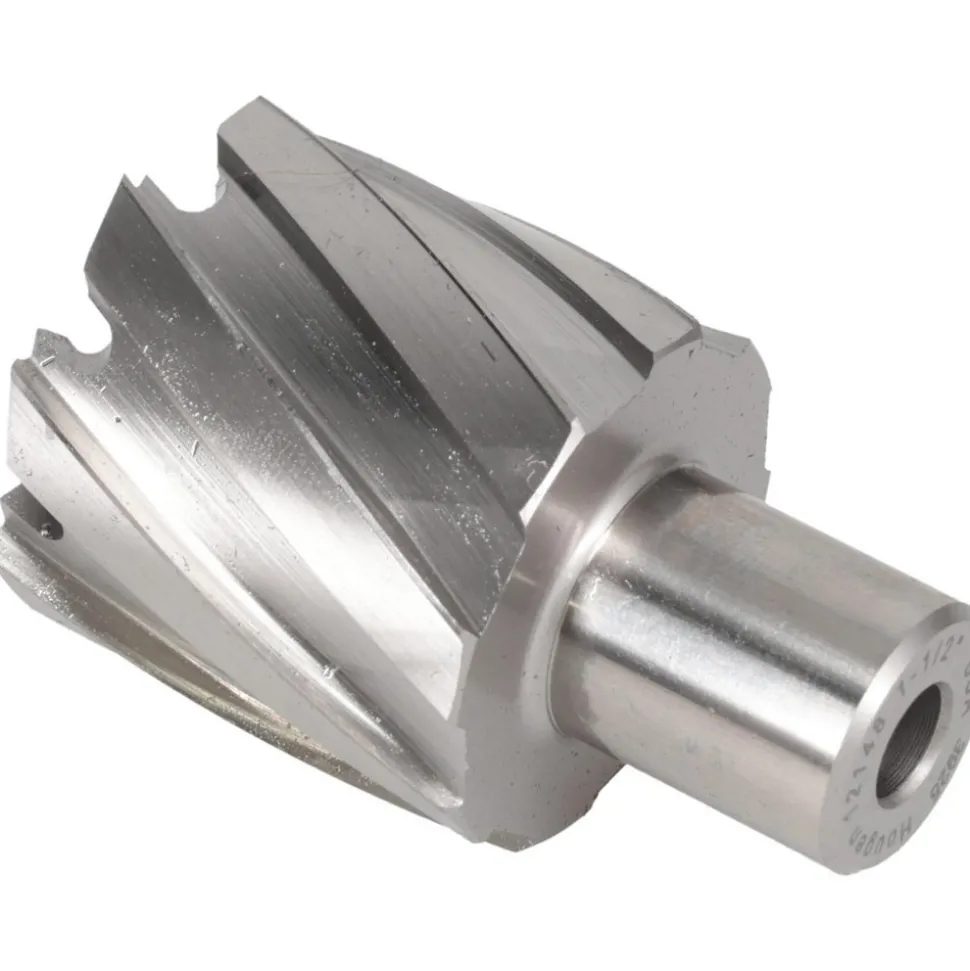 Annular Cutter: 1-1/2" Dia, 1" Depth of Cut, High Speed Steel