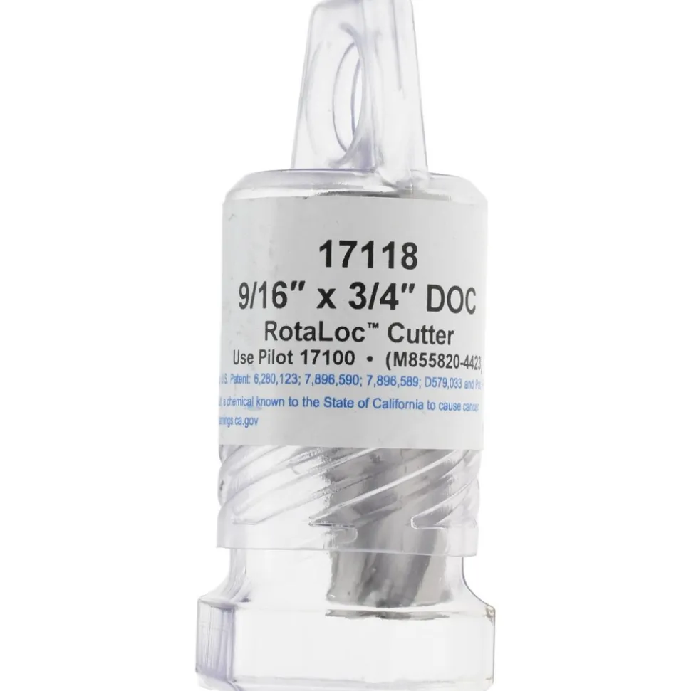 Annular Cutter: 9/16" Dia, 3/4" Depth of Cut, Cobalt
