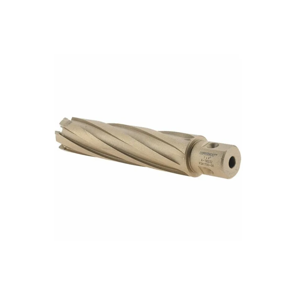 Annular Cutter: 1" Dia, 4" Depth of Cut, Carbide Tipped