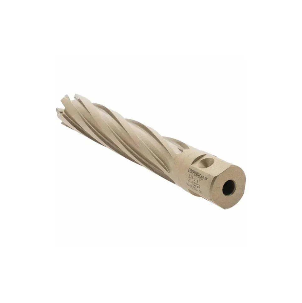Annular Cutter: 3/4" Dia, 4" Depth of Cut, Carbide Tipped