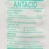 Antacids & Stomach Relief Tablet: (2) 125 Envelopes