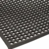 Anti-Fatigue Mat: 5' x 36" x 1/2", Natural Rubber, Heavy Duty